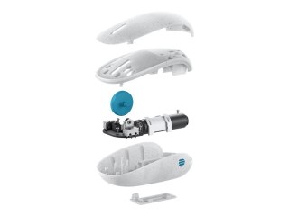 Microsoft Ocean Plastic Mouse - Mysz - optyczna - 3 przyciski - bezprzewodowa - Bluetooth 5.0 LE - muszla morska - do sprzedaży 