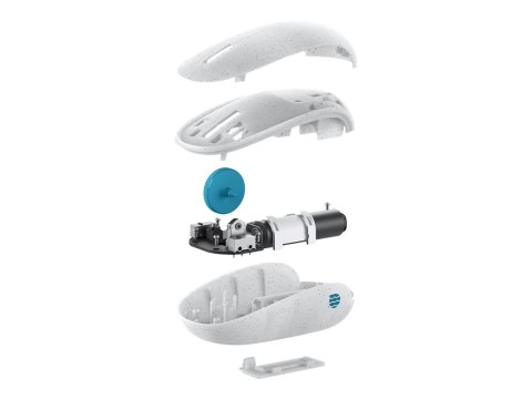Microsoft Ocean Plastic Mouse - Mysz - optyczna - 3 przyciski - bezprzewodowa - Bluetooth 5.0 LE - muszla morska - do sprzedaży 