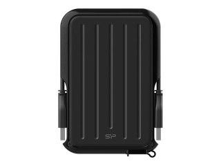 SILICON POWER Armor A66 - Dysk twardy - 1 TB - zewnętrzny (przenośne) - 2,5" - USB 3.2 Gen 1 - czarny