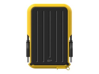 SILICON POWER Armor A66 - Dysk twardy - 1 TB - zewnętrzny (przenośne) - 2,5" - USB 3.2 Gen 1 - żółty
