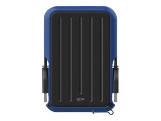 SILICON POWER Armor A66 - Dysk twardy - 2 TB - zewnętrzny (przenośne) - USB 3.2 Gen 1 - czerń/błękit