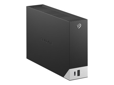 Seagate One Touch with hub STLC8000400 - Dysk twardy - 8 TB - zewnętrzny (komputer stacjonarny) - USB 3.0 - czarny - z Seagate R