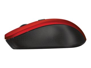 Trust Silent Click Mydo - Mysz - prawo i leworęczna - 4 przyciski - bezprzewodowa - 2.4 GHz - odbiornik bezprzewodowy USB - czer
