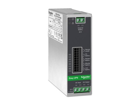 APC BVS480XDPDR - Zasilacz (montaż na szynie DIN) - DC 24 V - 480 wat - szary