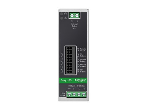 APC BVS480XDPDR - Zasilacz (montaż na szynie DIN) - DC 24 V - 480 wat - szary