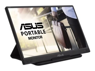 ASUS ZenScreen MB166C - Monitor LED - 15.6" (16" widoczny) - przenośny - 1920 x 1080 Full HD (1080p) @ 60 Hz - IPS - 250 cd/m² -