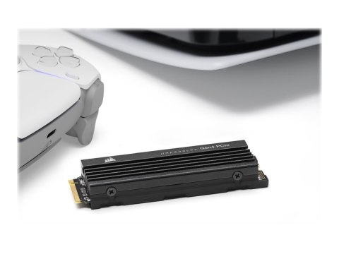 CORSAIR MP600 PRO LPX - SSD - 1 TB - wewnętrzny - M.2 2280 - PCIe 4.0 x4 (NVMe) - 256 bitów AES - radiator zintegrowany - dla So
