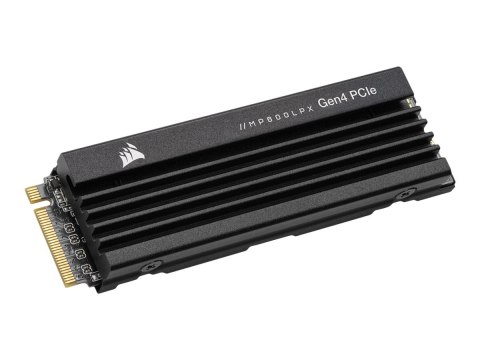 CORSAIR MP600 PRO LPX - SSD - 1 TB - wewnętrzny - M.2 2280 - PCIe 4.0 x4 (NVMe) - 256 bitów AES - radiator zintegrowany - dla So