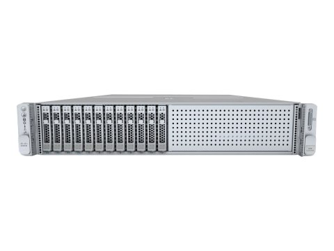 Cisco UCS C240 M6 SFF Rack Server - Serwer - montowany w stojaku 2U - podwójny - bez CPU - RAM 0 GB - SATA/SAS/PCI Express - wym