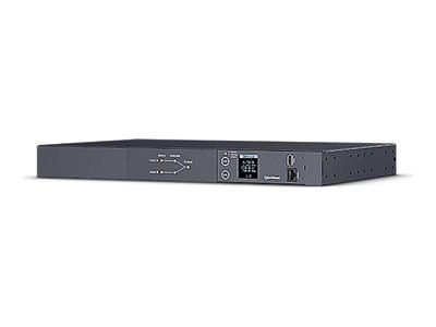 CyberPower Metered ATS Series PDU24005 - Jednostka dystrybucji zasilania (montowany w stojaku) - AC 200-240 V - 1 faza - serial 
