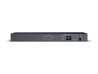 CyberPower Metered ATS Series PDU24005 - Jednostka dystrybucji zasilania (montowany w stojaku) - AC 200-240 V - 1 faza - serial 
