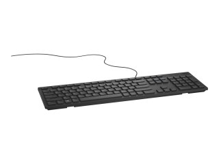 Dell KB216 - Klawiatura - USB - QWERTY - Międzynarodowy USA - czarny