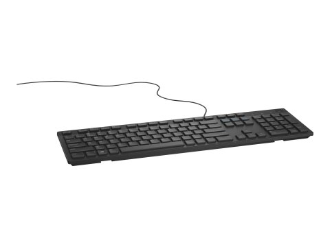 Dell KB216 - Klawiatura - USB - QWERTY - Międzynarodowy USA - czarny