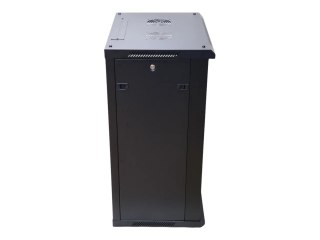 Extralink - Stojak szafa - do montażu na ścianie - czarny - 15U - 19"