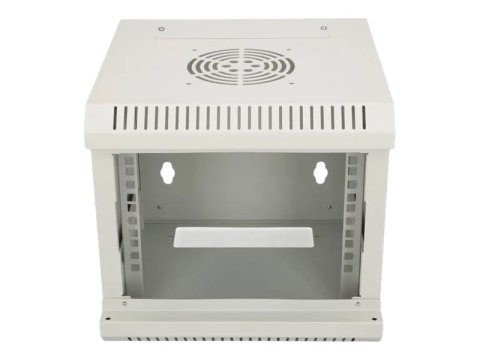 Extralink - Stojak szafa - do montażu na ścianie - szary - 4U - 10"