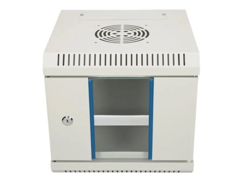Extralink - Stojak szafa - do montażu na ścianie - szary - 4U - 10"