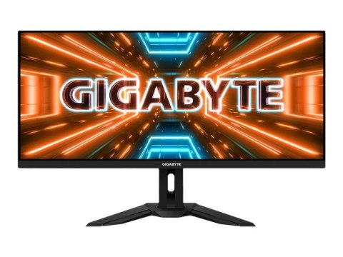 Gigabyte M34WQ - Monitor LED - 34" - 3440 x 1440 WQHD @ 144 Hz - IPS - 400 cd/m² - 1000:1 - DisplayHDR 400 - 1 ms - 2xHDMI, Disp