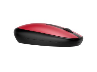 HP 240 - Mysz - prawo i leworęczna - optyczna - 3 przyciski - bezprzewodowa - Bluetooth 5.1 - odbiornik bezprzewodowy USB - czer