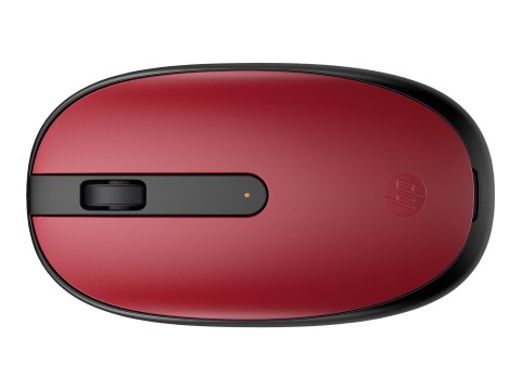 HP 240 - Mysz - prawo i leworęczna - optyczna - 3 przyciski - bezprzewodowa - Bluetooth 5.1 - odbiornik bezprzewodowy USB - czer