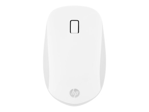 HP 410 Slim - Mysz - prawo i leworęczna - 3 przyciski - bezprzewodowa - Bluetooth 5.0 - biały, matowe wykończenie - dla Laptop 1