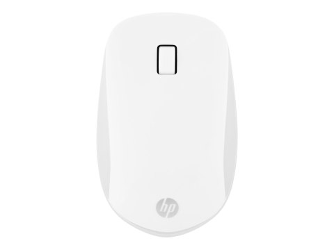 HP 410 Slim - Mysz - prawo i leworęczna - 3 przyciski - bezprzewodowa - Bluetooth 5.0 - biały, matowe wykończenie - dla Laptop 1