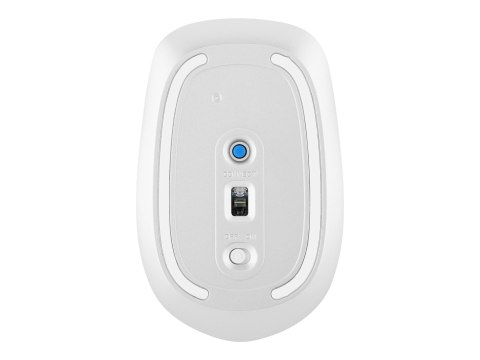 HP 410 Slim - Mysz - prawo i leworęczna - 3 przyciski - bezprzewodowa - Bluetooth 5.0 - biały, matowe wykończenie - dla Laptop 1