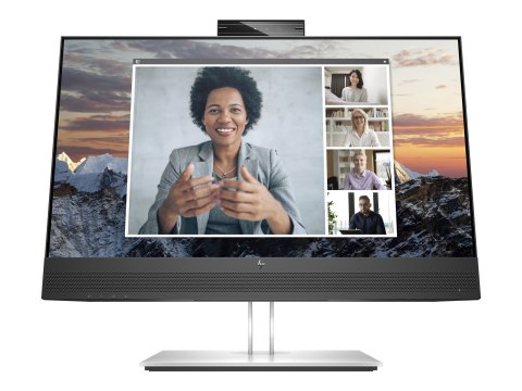 HP E24m G4 Conferencing - E-Series - monitor LED - 23.8" (24" widoczny) - 1920 x 1080 Full HD (1080p) @ 75 Hz - IPS - 300 cd/m² 