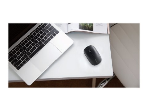 Kensington Pro Fit Compact - Mysz - prawo i leworęczna - 3 przyciski - bezprzewodowa - Bluetooth 3.0, Bluetooth 5.0 - Zgodność z