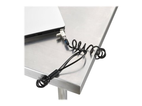 Kensington Slim N17 2.0 Portable Keyed Laptop Lock for Wedge Shaped Slots - Linka blokady - 1.83 m