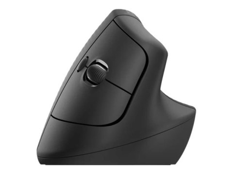 Logitech Lift Vertical Ergonomic Mouse - Mysz pionowa - ergonomiczna - optyczna - 6 przyciski - bezprzewodowa - Bluetooth, 2.4 G
