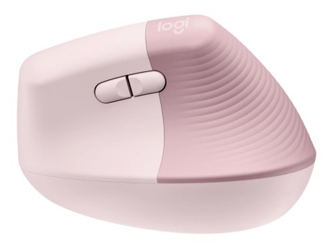 Logitech Lift Vertical Ergonomic Mouse - Mysz pionowa - ergonomiczna - optyczna - 6 przyciski - bezprzewodowa - Bluetooth, 2.4 G