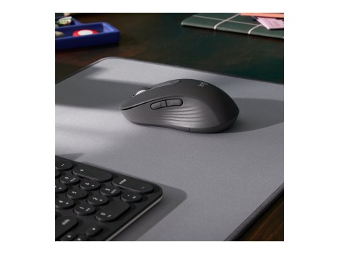 Logitech Signature M650 L for Business - Mysz - praworęczna - 5 przyciski - bezprzewodowa - 2.4 GHz, Bluetooth - odbiornik Logit