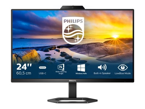 Philips 24E1N5300HE - 5000 Series - monitor LED - 24" - 1920 x 1080 Full HD (1080p) @ 75 Hz - IPS - 300 cd/m² - 1000:1 - 1 ms - 