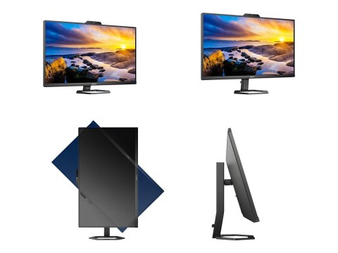 Philips 27E1N5600HE - 5000 Series - monitor LED - 27" - 2560 x 1440 QHD @ 75 Hz - IPS - 300 cd/m² - 1000:1 - 1 ms - HDMI, Displa