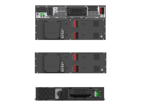 PowerWalker VFI 10000 ICR IoT - UPS (montowany w szafie rack / zewnętrzny) - 10000 wat - 10000 VA - 9 Ah - RS-232, USB, Ethernet