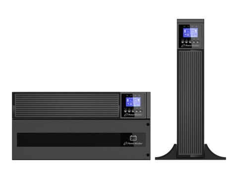 PowerWalker VFI 10000 ICR IoT - UPS (montowany w szafie rack / zewnętrzny) - 10000 wat - 10000 VA - 9 Ah - RS-232, USB, Ethernet