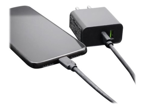 Qoltec - Kabel USB - USB-C (M) do USB-C (M) - USB 3.1 - 1.5 A - 1.4 m - czarny