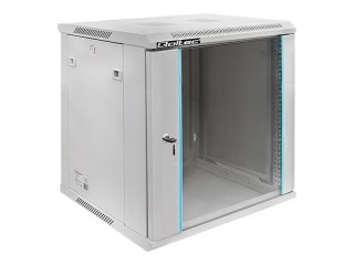 Qoltec - Stojak szafa - szary - 12U - 19"