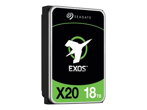 Seagate Exos X20 ST18000NM000D - Dysk twardy - 18 TB - wewnętrzny - SAS 12Gb/s - 7200 obr/min - bufor: 256 MB