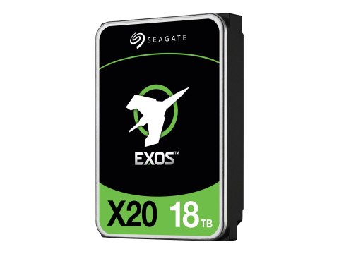 Seagate Exos X20 ST18000NM000D - Dysk twardy - 18 TB - wewnętrzny - SAS 12Gb/s - 7200 obr/min - bufor: 256 MB