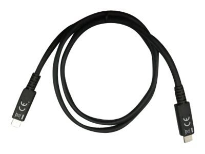 TECHly - Kabel USB - USB-C (M) do USB-C (M) - USB 3.2 / USB4 Gen 3x2 / Thunderbolt 4 - 3 A - 80 cm - Zasilanie USB (100 W), obsł