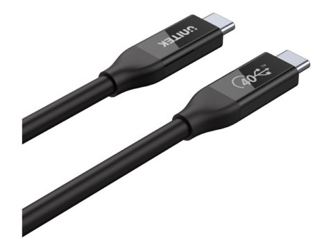 Unitek - Kabel USB - USB-C (M) do USB-C (M) - USB / USB 2.0 / USB 3.0 / USB 3.1 / USB 3.2 / USB 3.2 Gen2 / Thunderbolt 3 / Thund