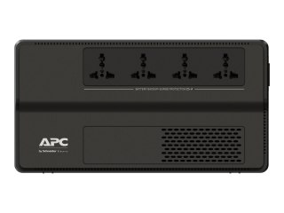 APC Easy UPS BV BV800I-MSX - UPS - AC 230 V - 450 wat - 800 VA - 7 Ah - złącza wyjściowe: 4 - czarny