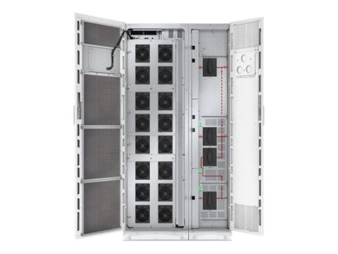 APC Galaxy VM 200 kVA with Backfeed Protection - UPS - AC 400 V - 180 kW - 200000 VA - trójfazowa - złącza wyjściowe: 2 - biały 