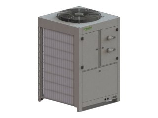 APC Uniflair DX InRow - Kondensator klimatyzacji - 300 mm, podawanie pojedyncze - AC 380-415 V