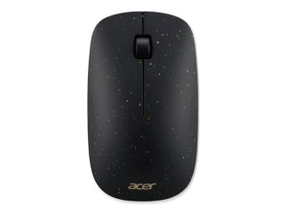Acer Vero AMR020 - Mysz - prawo i leworęczna - optyczna - 3 przyciski - bezprzewodowa - 2.4 GHz - czarny - do sprzedaży detalicz