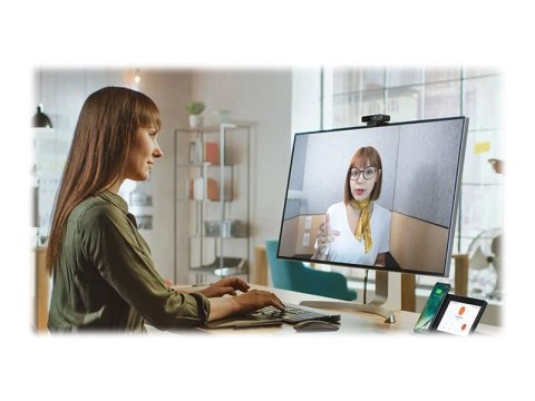 Cisco Webex Desk Camera - Kamerka internetowa - kolor - 13 Mpx - audio - USB-C - MJPEG, YUY2, NV12 - fabrycznie regenerowany