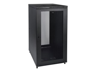 Eaton Tripp Lite Series 24U Rack Enclosure Server Cabinet 33" Deep w/ Doors & Sides - Stojak szafa - czarny - 24U - 19"