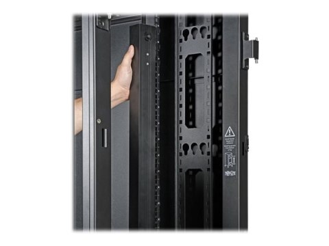 Eaton Tripp Lite Series 42U Rack Enclosure 32" Depth w Doors & Sides 3000lb Capacity - Stojak szafa - czarny - 42U - 19"