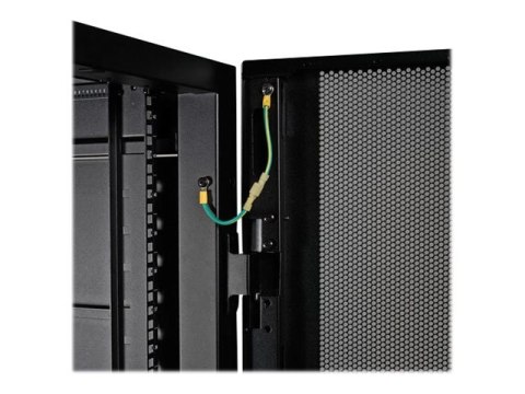 Eaton Tripp Lite Series 42U Rack Enclosure Server Cabinet 29.5" Wide w/ Doors & Sides - Stojak szafa - czarny - 42U